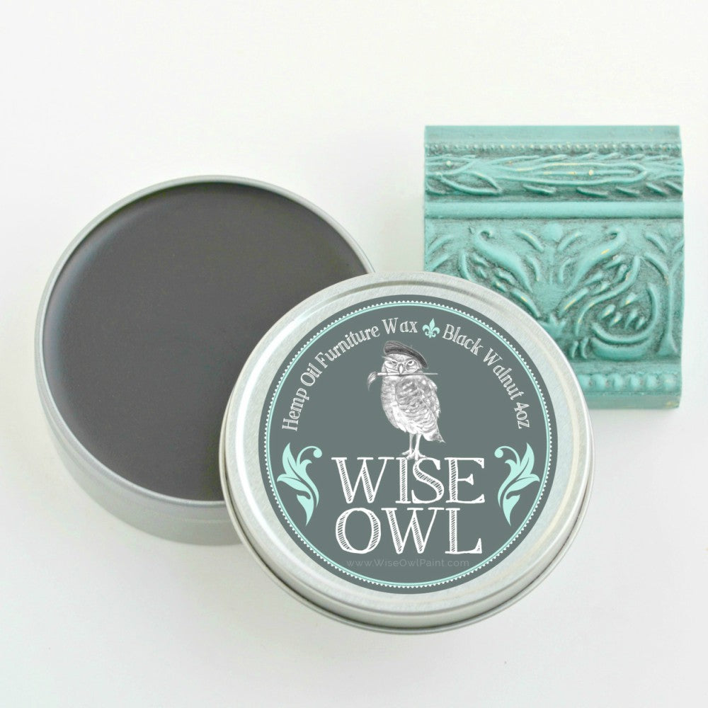 Wise Owl Chalk Furniture Wax - Black Walnut