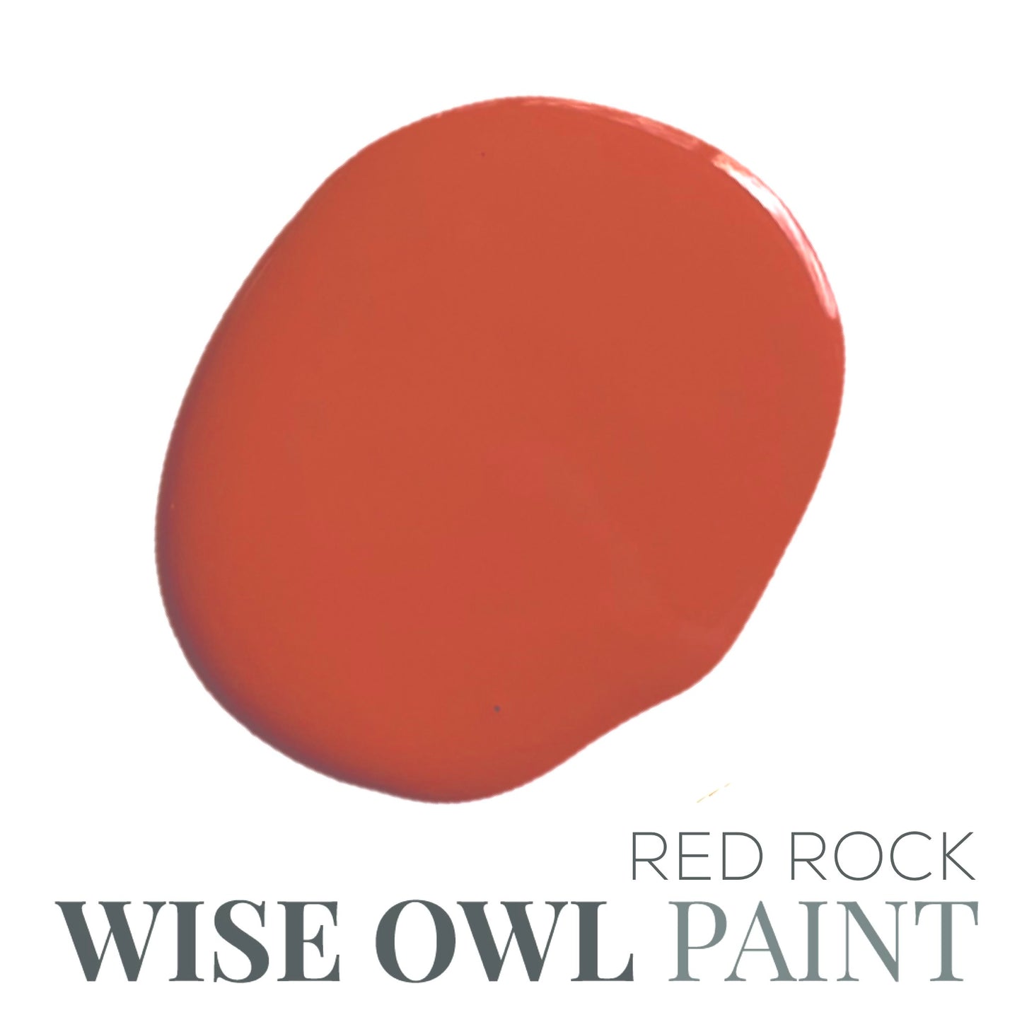 Wise Owl Chalk Synthesis Paint - Redrock